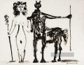 Centaure et bacchante 1947 Kubismus Pablo Picasso